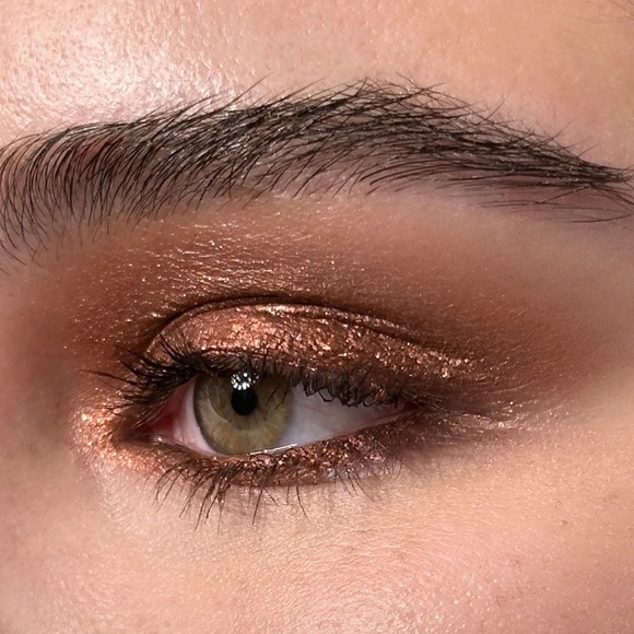 VIOLETTE_FR MARRON GLACE Liquid Eyeshadow + Liner YEUX PAINT UNUSED - Picture 1 of 5